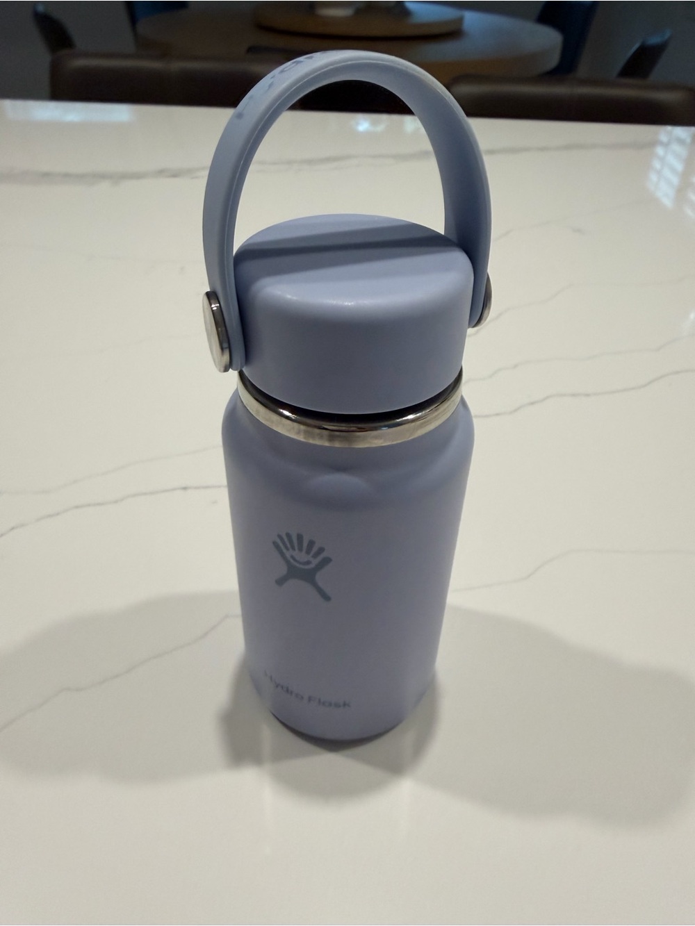 Hydro Flask Kids Bottle in Light Lavender Blue micro